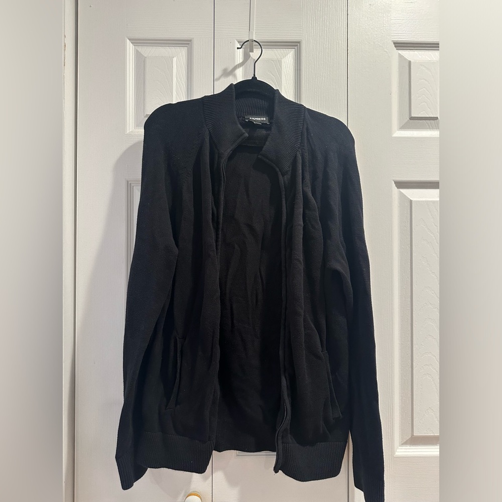 Express Mens Knit Cardigan